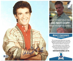 Alan Thicke actor signed Growing Pains 8x10 photo Beckett COA Proof autographed - £108.53 GBP