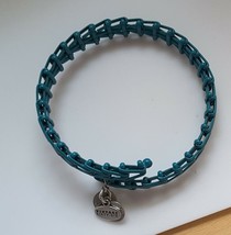 Alex and Ani Bracelet Vintage Sixty-Six Teal Blue - $18.80