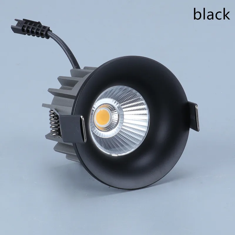 2023 New Emded Bell Mouth Die-cast Aluminum Dimmable LED Downlight 9W12WCOB Spot - £137.76 GBP