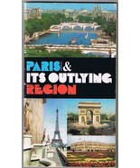 Guide Book Tourist Paris &amp; Its Outlying Region - £3.71 GBP