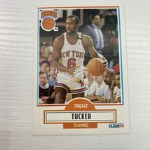 Trent Tucker Knicks 1990-91 Fleer #129 - £1.27 GBP