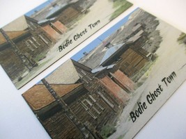 Magnets Yosemite California Gold Rush Set Of 2 Bodie Ghost Town Downtown #3 - £8.69 GBP
