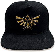 HEROES INC Zelda Cap – Hyrule Symbol, Black, One Size - $506.46 MXN