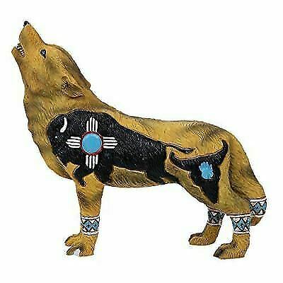 Ebros The Wolf Spirit Collection Buffalo Wolf Collectible Figurine Ho - $26.99