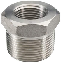 Beduan Stainless Steel Reducer Hex Bushing, 1&quot; Male NPT to 1/2&quot; Female N... - £10.01 GBP