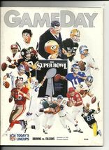 1990 NFL Gameday Program Falcons @ Browns December 16th - $29.65