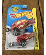 2014 Hot Wheels #87 Off Road-Daredevils HW Poppa Wheelie Red Variant Chr... - €5,57 EUR