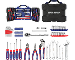 87 Piece Household Hand Tool Kit, General Use - $99.49