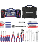 87 Piece Household Hand Tool Kit, General Use - £78.23 GBP