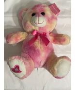 Holiday Home Pastel Rainbow Tie Dye Teddy Bear Plush Stuffed Toy NEW 12” - €11,14 EUR