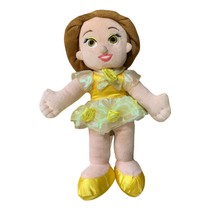 Disney Parks Plush Belle Beauty and the Beast 12 in Tall Toddler Yellow Dress St - £10.12 GBP