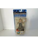 TOY BIZ 81574 LORD OF RINGS MOUNT DOOM FRODO TALKING ACTION FIGURE NIB  ... - $13.77