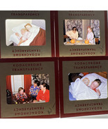 Children Carving Pumpkins Dying Eggs Sleeping With Doll 35mm Slide Photo... - $12.14
