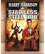 Harry Harrison - A Stainless Steel Trio - Hardcover DJ 1st Thus 2002 - £17.82 GBP