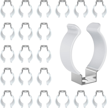 (24-Pack)  T8 U Clips Holder Bracket for 8FT LED Light Bulbs, LED Fluorescent Tu - $12.60