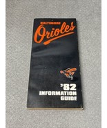 Vintage 1982 MLB Baltimore Orioles Information Guide Press Book TV Radio... - $187.41 MXN