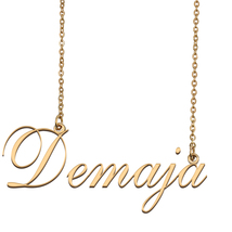 Demaja Custom Name Necklace Personalized for Mother&#39;s Day Christmas Gift - £12.57 GBP