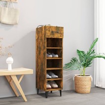 Modern Wooden Narrow Hallway Shoe Storage Cabinet Organiser Rack Unit Dr... - £44.61 GBP+