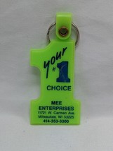 Your #1 Choice Mee Enterprises Milwaukee WI Keychain - $29.69