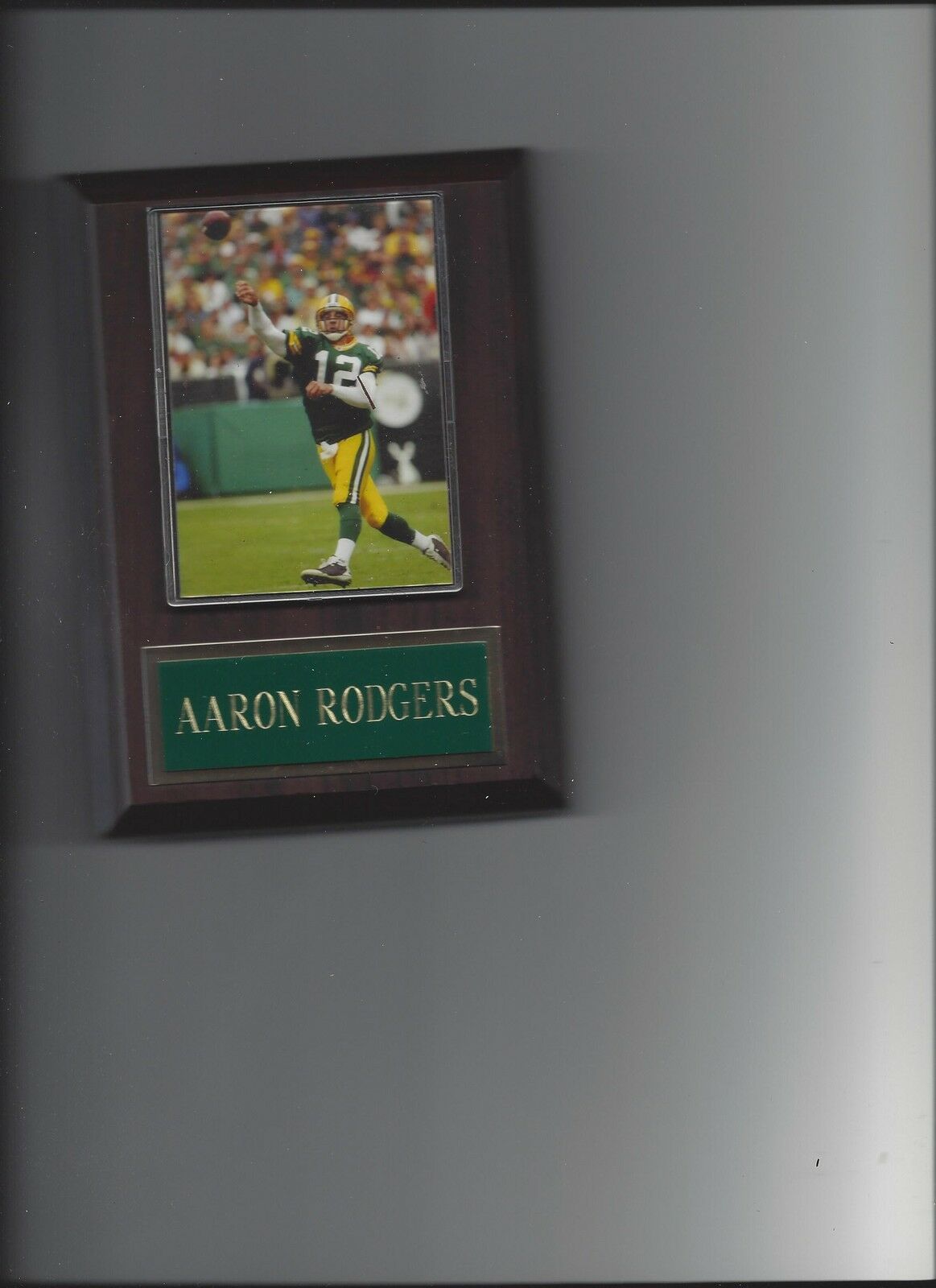 Primary image for AARON RODGERS PLAQUE GREEN BAY PACKERS FOOTBALL NFL