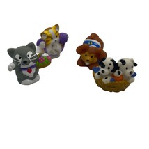 Fisher-Price Little People Cats &amp; Dogs Toy Set of 4 - £11.37 GBP