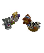 Fisher-Price Little People Cats &amp; Dogs Toy Set of 4 - £11.51 GBP