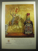 1956 Chivas Regal Scotch Ad - Scotland's Prince of Whiskies - $18.49
