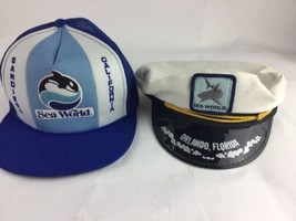 Vintage Snapback Trucker Captain  Cap Hat San Diego Orlando SEA WORLD Shamo - £15.73 GBP