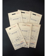 Six (6) Vintage Ace Electric Company Claim Checks, North Conway, New Ham... - $14.99