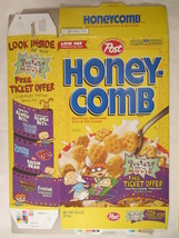 Empty Post Cereal Box HONEY-COMB 1999 14.5oz Rugrats Movie [G7C13p] - £8.27 GBP