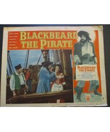 1952 Blackbeard the Pirate original 11 x 14 Lobby Card (Robert Newton,Li... - £7.79 GBP