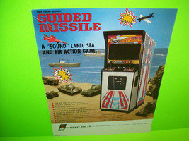 Guided Missile 1977 Video Arcade Game Promo Sales Flyer Vintage Retro Artwork - £10.97 GBP
