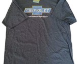 Chevy T-Shirt XL Grigio Bowtie Logo Prodotto Di Experience su Licenza Nwt - $12.45