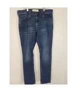 Hollister Jeans 32x32 Mens Epic Flex Skinny Fit Medium Wash High Rise Bo... - £15.96 GBP