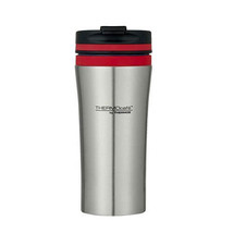 Thermos 380mL S/Steel Double Wall Vacuum Insulate Trvl Tumbler - Red - £25.49 GBP