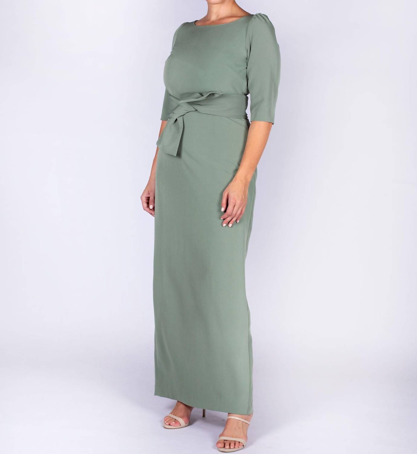 Camilyn Beth Jackie Gown Ii Sage Green - $146.00