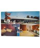 Postcard McEnaney&#39;s Swiss Village Motel Lake George New York Chrome Posted - €4,21 EUR