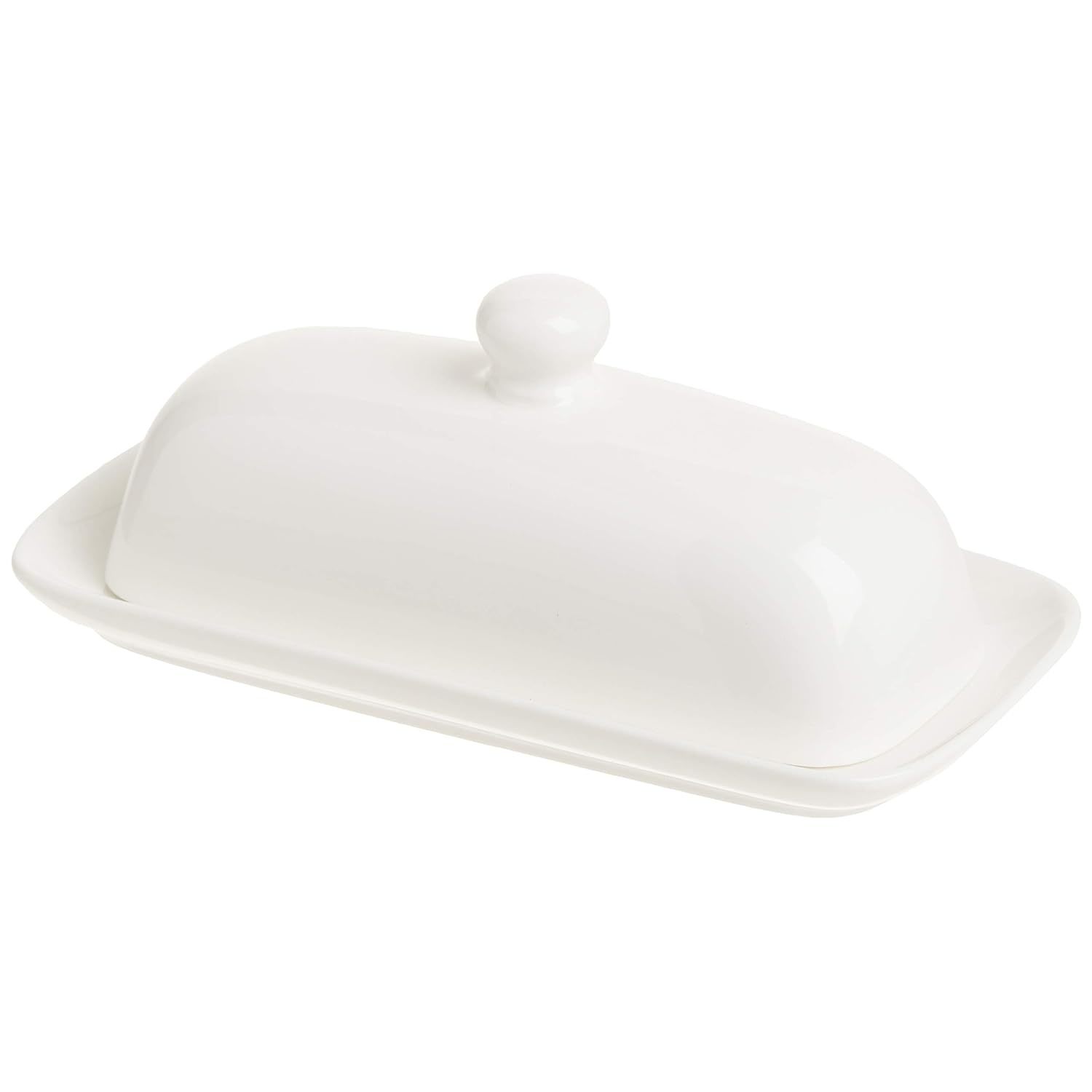 Norpro 8370 Butter Dish, one, White - $26.59