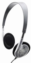 Sentry HO160 Mid Size Clear Stereo Headphones - $24.64