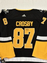 Sidney Crosby Signed Pittsburgh Penguins Hockey Jersey COA - £276.00 GBP