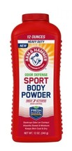 Arm &amp; Hammer Odor Defense Sport Body Powder, 12 Ounces - £10.02 GBP