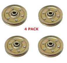 Garage Door 3″ Sheave Pulley 200LBS Load 6 Solid Rivets Heavy Duty 4 PACK - £11.56 GBP