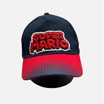 Nintendo Super Mario Brothers Youth Embroidered Baseball Cap Hat Adj Strap Back - £7.11 GBP