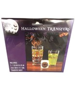 Halloween Transfers Sheet 5 Designs Trick Or Treat Pumpkins Apply Water ... - $6.00