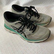 Asics Shoes Womens Sz 9 Gray Gel Kayano 24 Running Training Sneakers T799N - £16.54 GBP