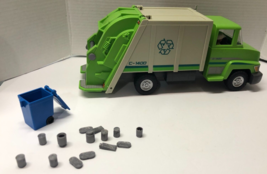 Playmobil Recycling Garbage Truck with Container, Trash pcs and 2 Workers C-1400 - £19.46 GBP