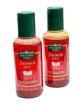 2X Bath &amp; Body Works Country Apple Shower Gel 4 oz Rare HTF - $33.96