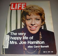 Life Magazine May 14, 1971 - Carol Burnett, Rock Concert Promoter Bill G... - $12.25