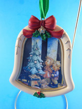 M.J. Hummel Wonder of Christmas Resin Bell Shaped Ornament 3.5&quot;  Danbury Mint - £7.88 GBP