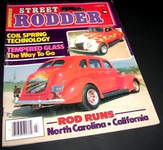 Street Rodder Car Magazine July 1980 Vol9 No7 Coil Spring Tech Tempered Glass - £8.51 GBP